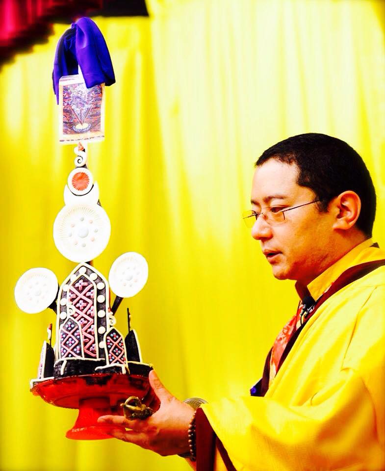 7/19日 法王给予了大威德灌顶-竹巴噶举.康巴噶寺.圆如林佛学会